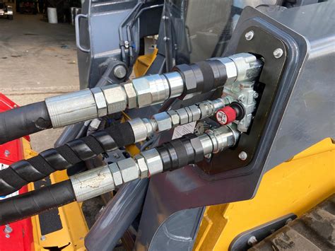 skid steer auxiliary hydraulics valve|skid steer auxiliary hydraulic coolers.